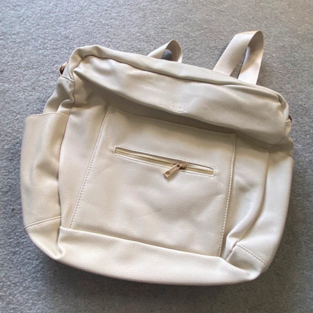 Kiki Lu cream bag